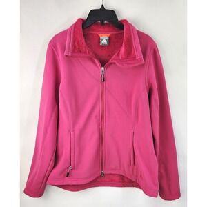 Nike ACG  Jacket Women L Pink Soft Shell  Fleece Lined